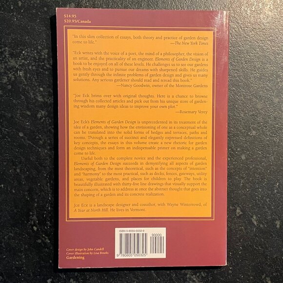 "Elements of Garden Design," by Joe Eck. - Picture 3 of 7